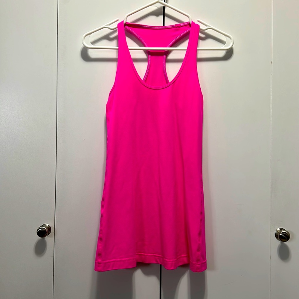 Lululemon Cool Racerback Size 6 Hot Pink